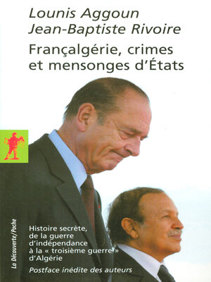 cover image of Françalgérie, crimes et mensonges d'États